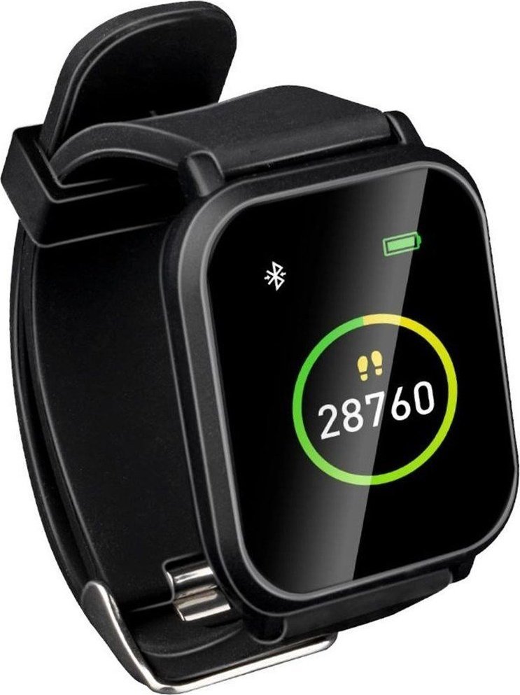 Byzylyk inteligjent Umbro Monitoring Band, ekran 1.3", IP67, i zi