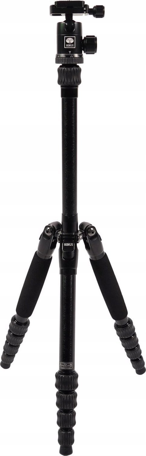 Tripod fotografik SIRUI Traveler 5A, alumin, me kokë sferike, i zi