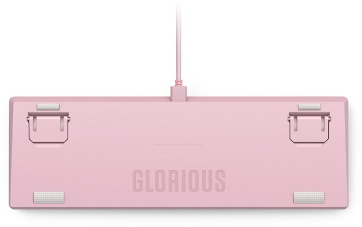 Tastierë Glorious GMMK 2 Compact, Glorious Fox, US, rozë