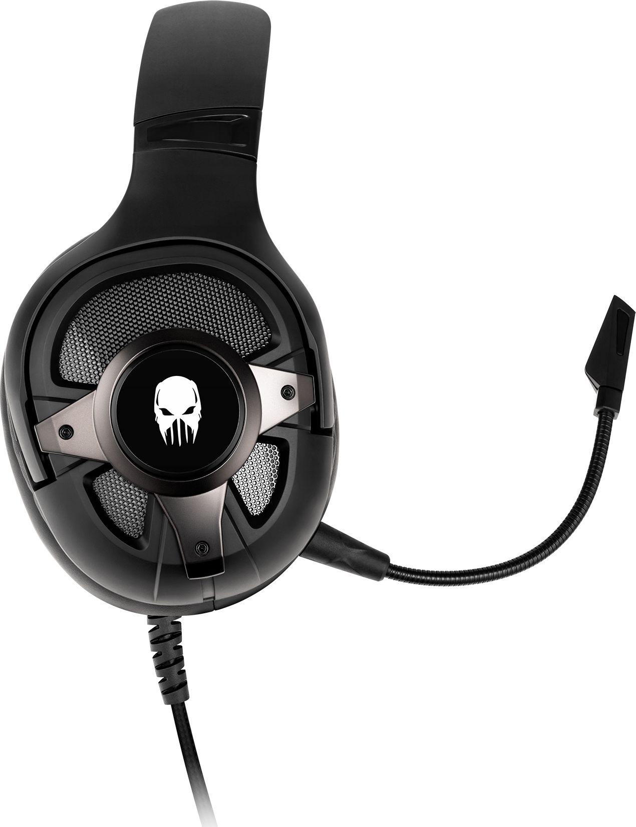 Kufje gaming Kruger&amp;Matz Warrior GH-100 Pro KM0660, me mikrofon, LED, të zeza