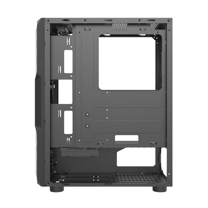 Kuti kompjuteri Darkflash Aquarius Acrylic, ATX Mid Tower, panel xhami i kalitur, e zezë