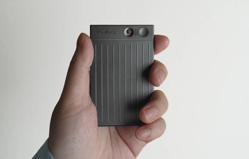 Regjistrues dixhital Plaud Ai Note, konvertim audio në tekst, inteligjent, i zi