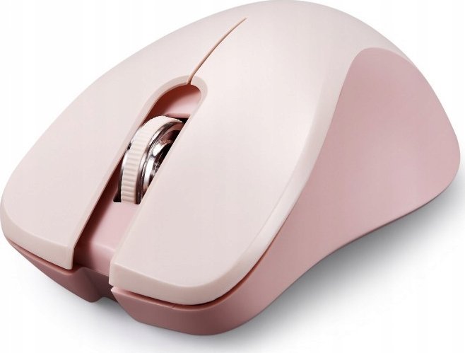 Mouse wireless Perixx PERIMICE-621, optik 1600dpi, 2.4 GHz, rozë, i qetë