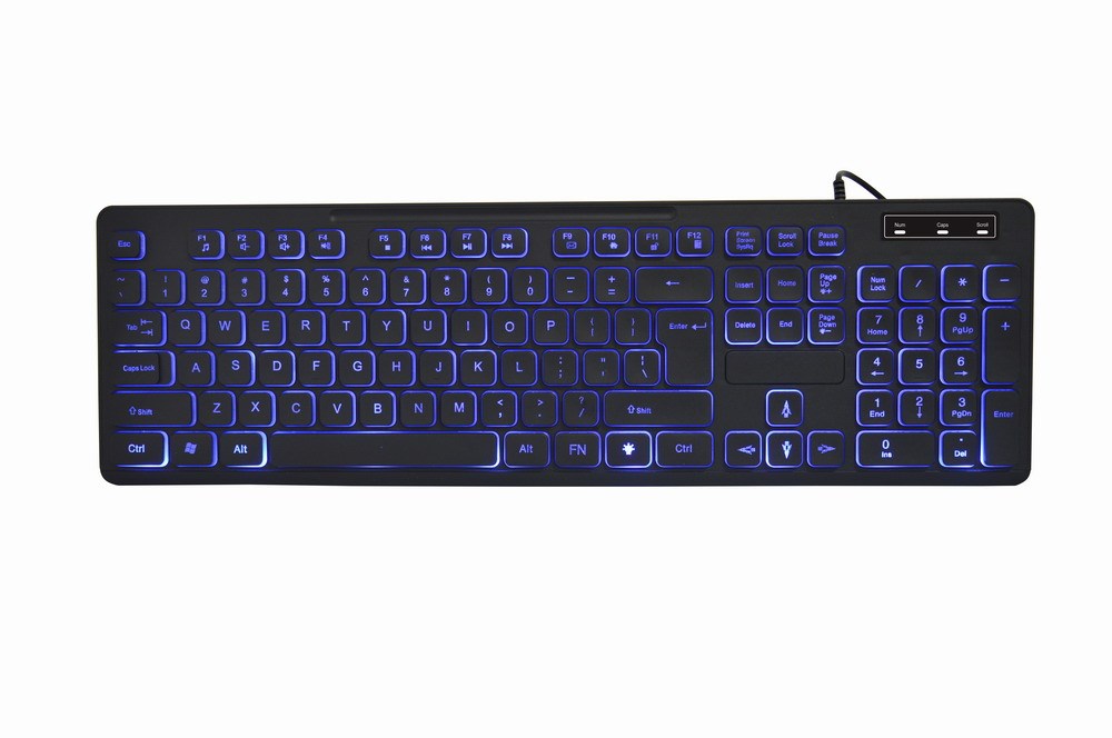 Tastierë universale Gembird KB-UML3-02, USB, e zezë