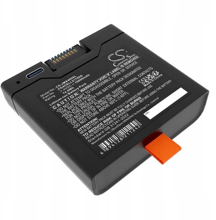 Bateri e rikarikueshme Cameron Sino FG4CELL21700G, 10000mAh, Li ion, USB C