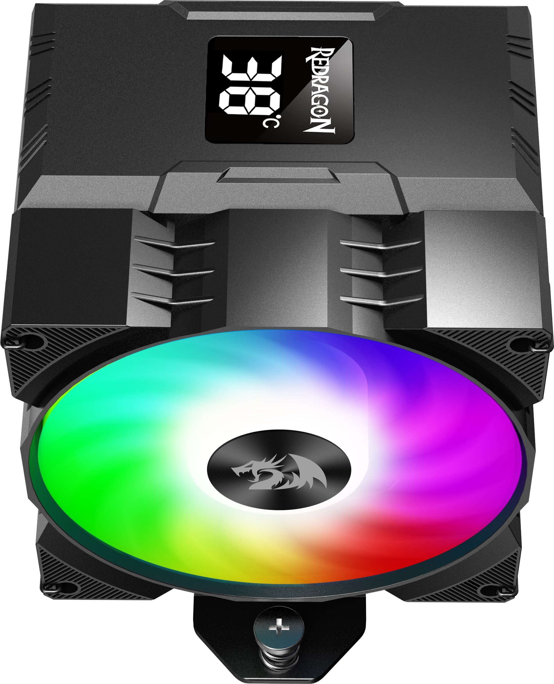 Систем за ладење на процесор Redragon CC-1014, дигитален екран, RGB осветлување