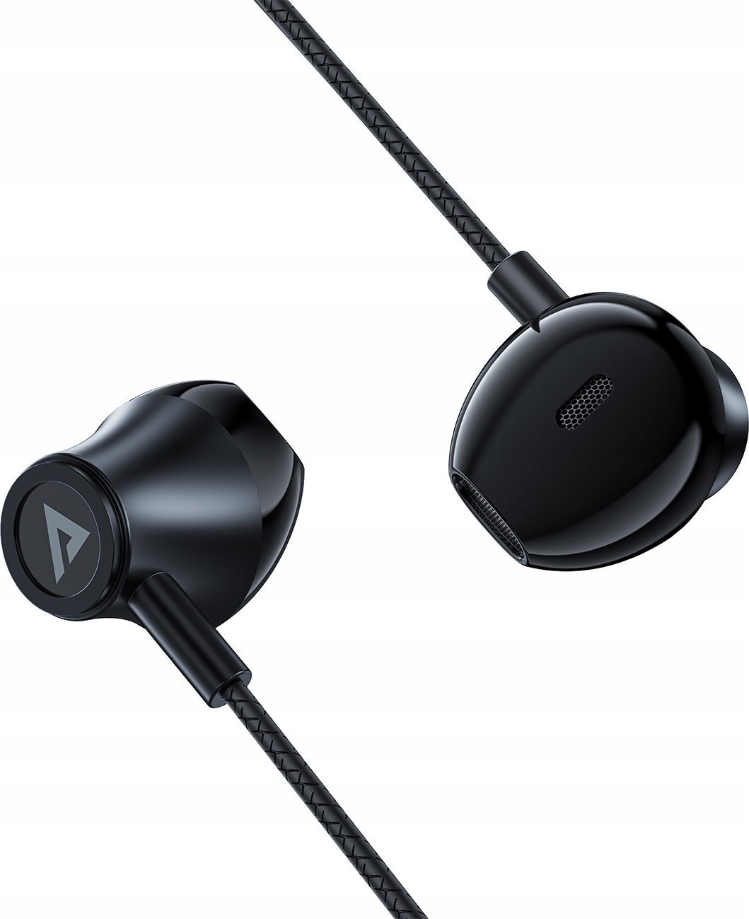 Kufje me kabllo ACEFAST L2, USB C, me mikrofon, in ear, të bardha