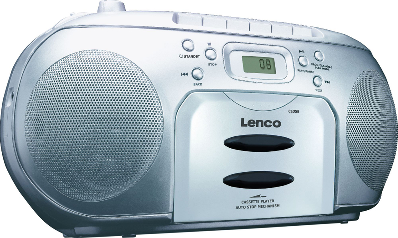 Radio CD kasetofon Lenco SCD-420, CD player, radio FM, i zi