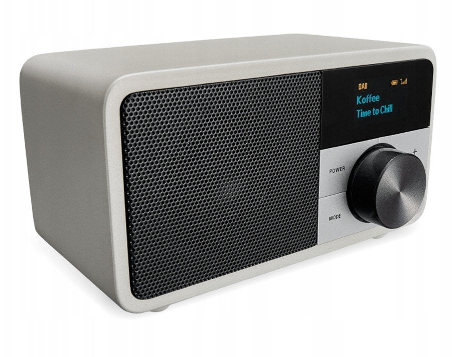 Radio tavoline Sangean Genuine Mini DDR-7, DAB+, FM, Bluetooth, argjendtë