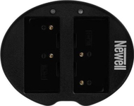 Karikues dykanalësh për kamera Newell SDC-USB, për bateri BLH-1, i zi