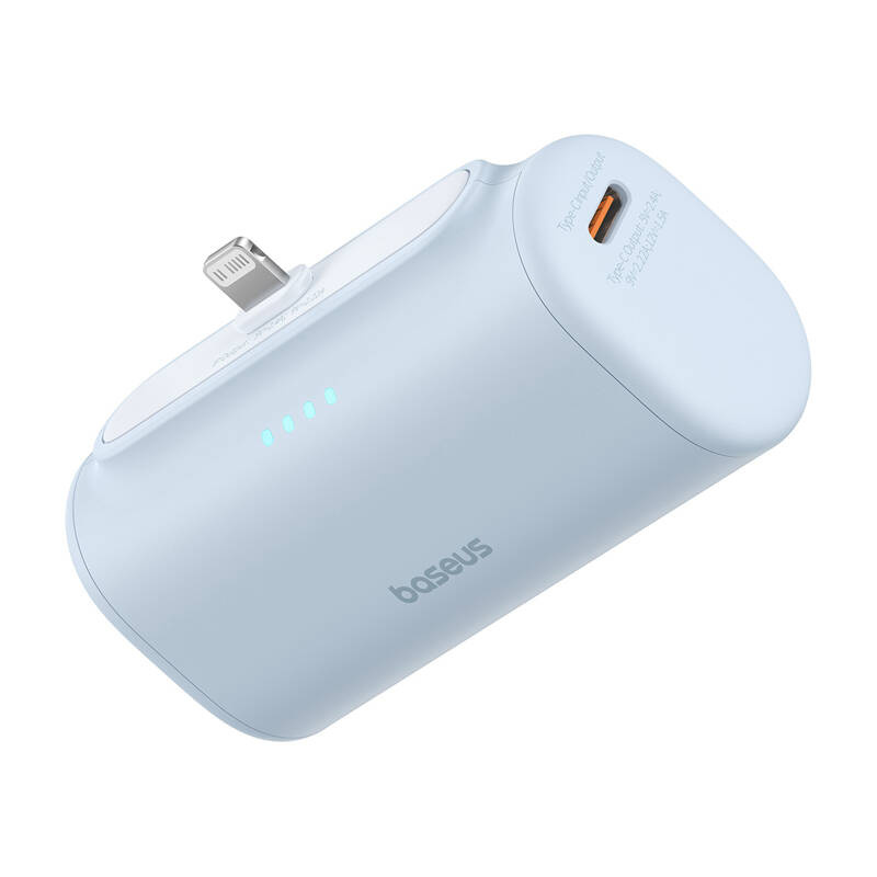 Powerbank Baseus OS Compact IP 5000mAh, 20W, me Lightning, blu