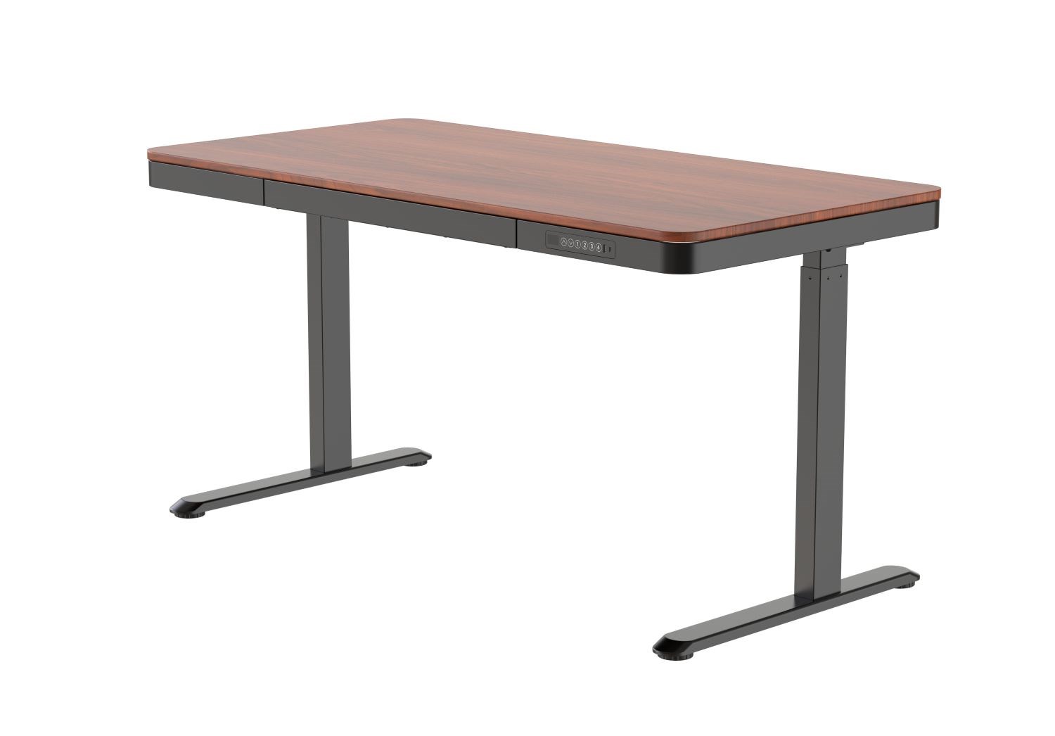 Tavolinë pune Activejet ET119W-C, lartësi elektrike, 140x70 cm, e zezë efekt arre
