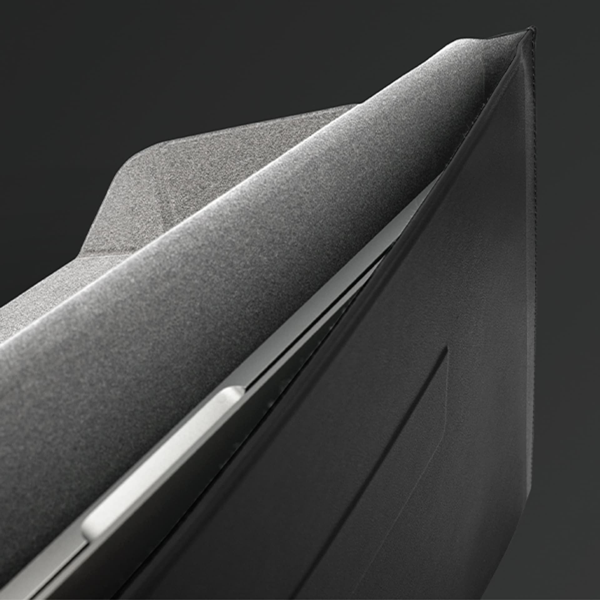 Këllëf laptopi Uniq Oslo, 14", mbyllje magnetike, blu navy