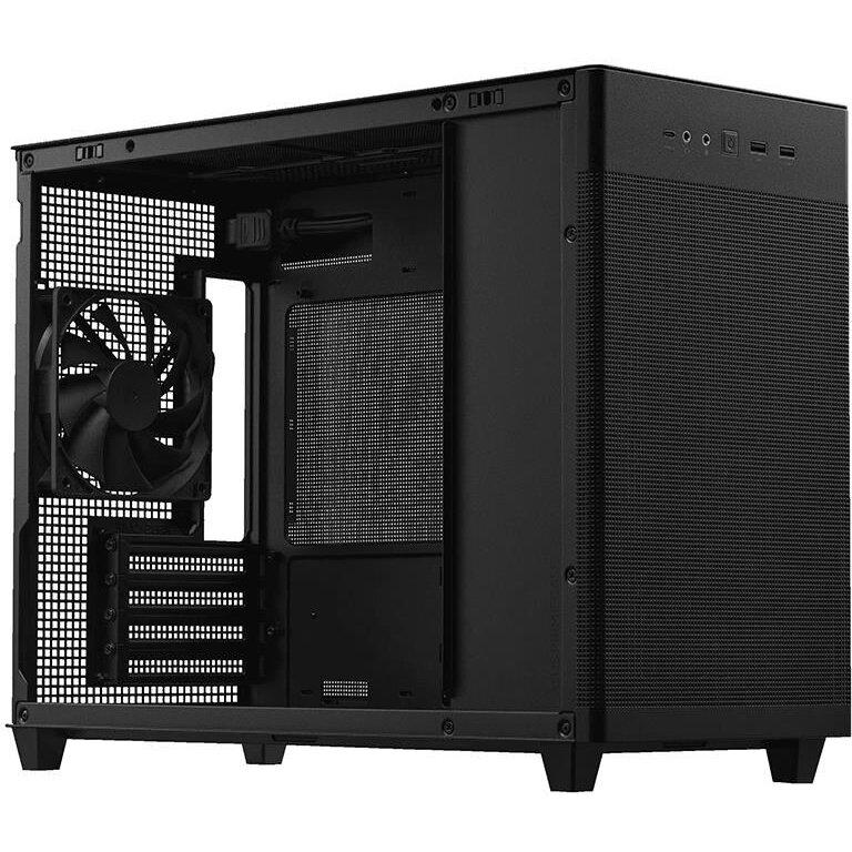 Kutia PC Asus Prime AP201, micro ATX, mesh, e bardhë