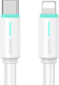 USB-C во Лајтнинг кабел Usams YU Series SJ735, 1m, 30W, бел