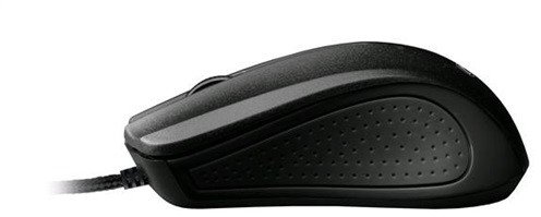 Maush me kabllo C TECH WM 01BK, optik, 1200 DPI, i zi