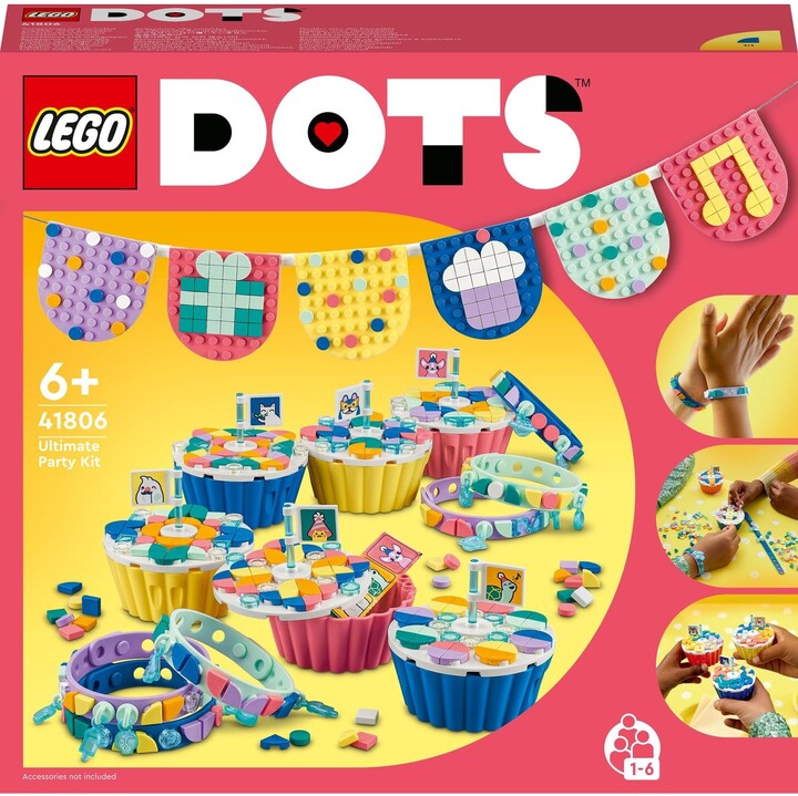 Set LEGO® DOTS 41806 Awesome party, 1154 pjesë