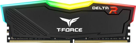 Memorie TeamGroup T-Force Delta RGB, DDR4, 16 GB, 3200 MHz, CL16, TF3D416G3200HC16FDC01