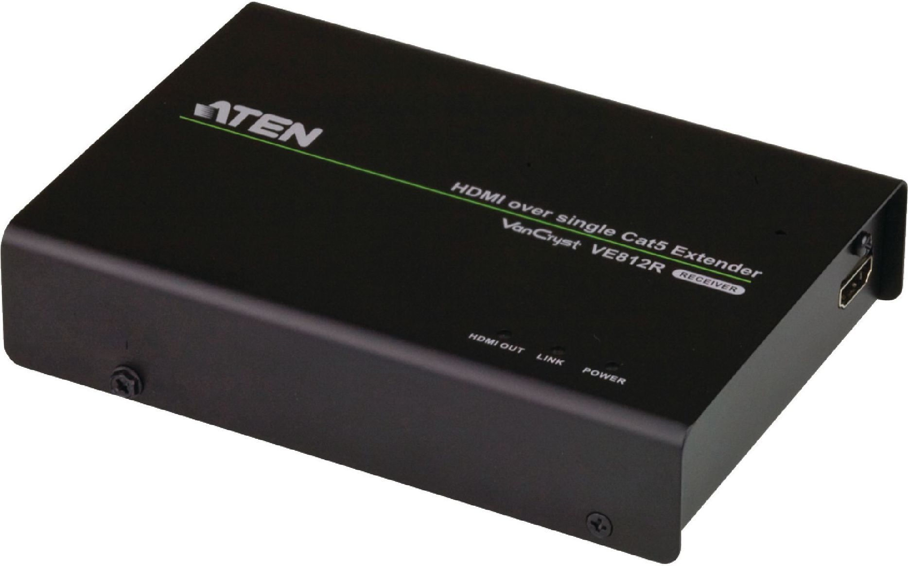 Marrës HDMI ATEN VE812R, HDBaseT, 4K, i zi