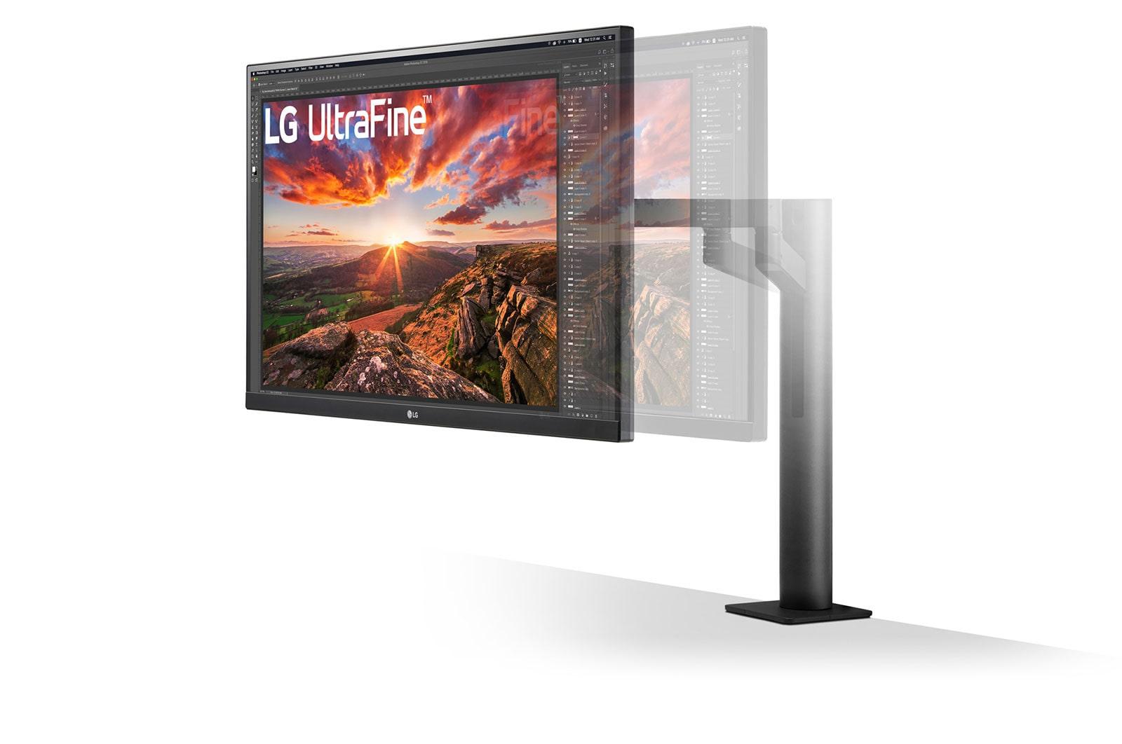 Monitor LG UltraFine Ergo 27UN880P B, 27", 4K UHD, i zi
