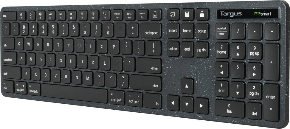 Тастатура Targus EcoSmart AKB874NO, USB, QWERTY Nordic, црна