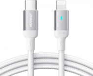 Kabllo USB Joyroom JYR709, USB C në Lightning, 1.2 m, 20 W, e bardhë