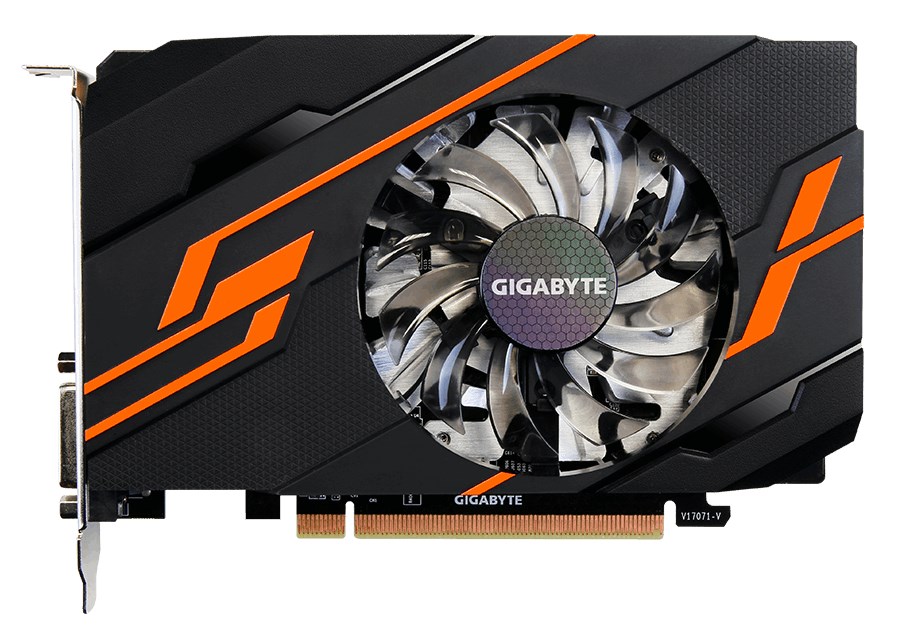 Kartë grafike GIGABYTE NVIDIA GeForce GT 1030, 2 GB GDDR5, GV-N1030OC-2GI
