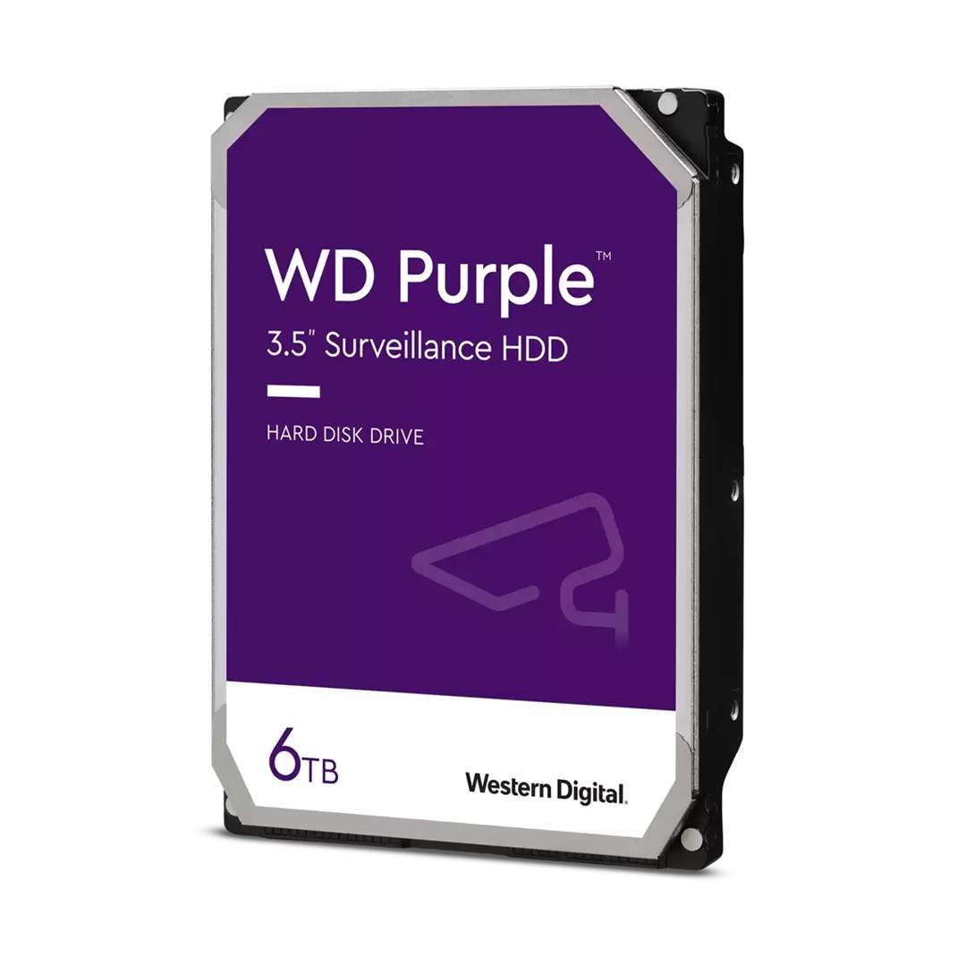 Hard Disk Western Digital WD Purple, 6TB, SATA 6 Gb/s, 3.5"