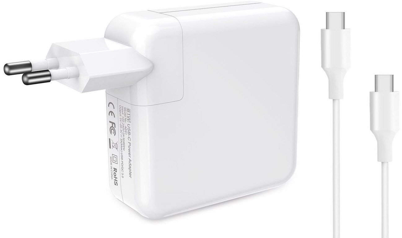 Karikues USB C CoreParts për Apple, karikim i qëndrueshëm, dizajn kompakt, i bardhë
