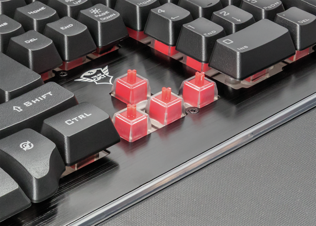 Tastierë Trust Thura GXT 860, RGB, e zezë