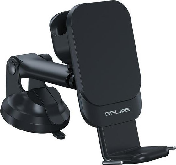 Mbajtës veture Beline BLNWCH01 3in1, karikim wireless, i zi
