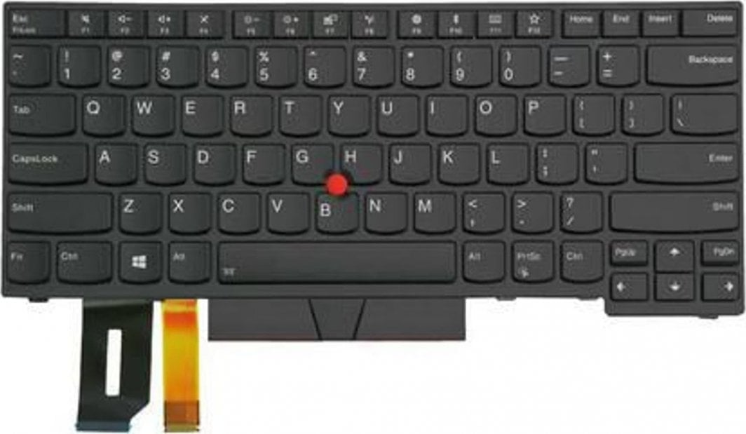 Tastierë Lenovo FLPMXKB-BLBKUSE, US English, e zezë