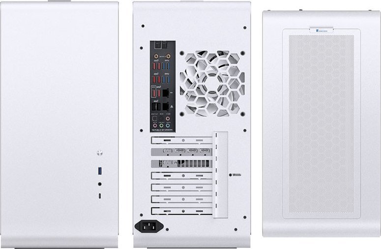 Kaso PC Jonsbo U4 Pro Mesh, MIDI Tower, ATX, e bardhë
