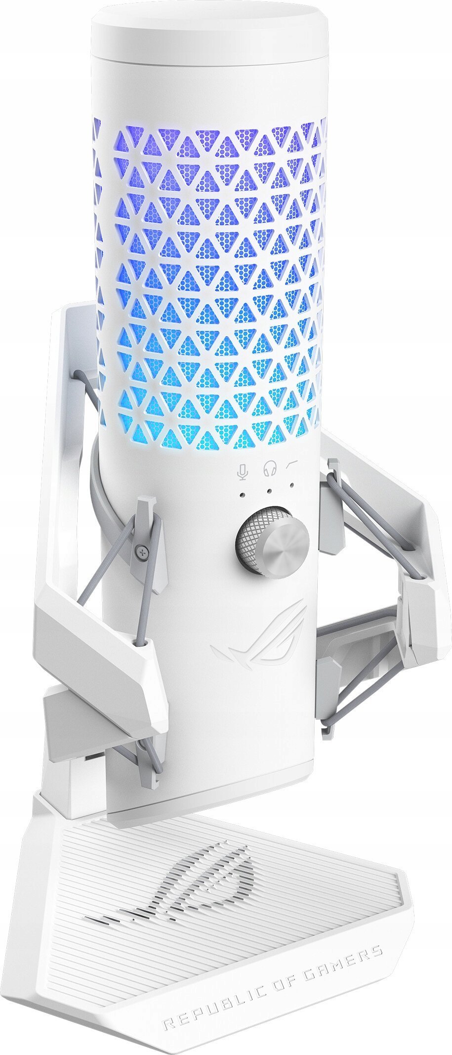 Mikrofon gaming ASUS ROG Carnyx, USB, Aura Sync RGB, i bardhë