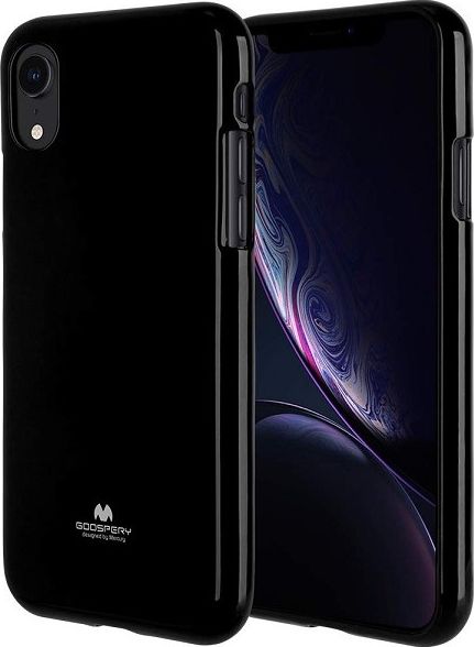 Mbrojtëse Mercury Jelly për Huawei P40 Lite E, e zezë
