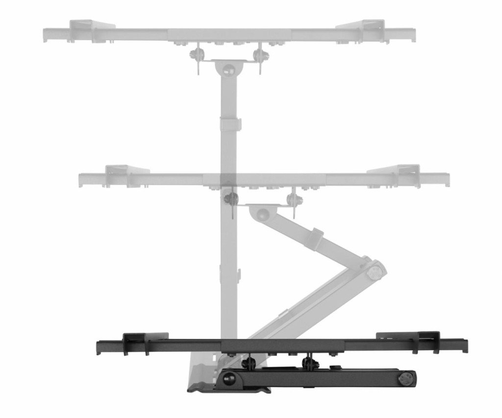 Mbajtës TV për mur Serioux TV61-443, 32"-70", 50 kg, i zi