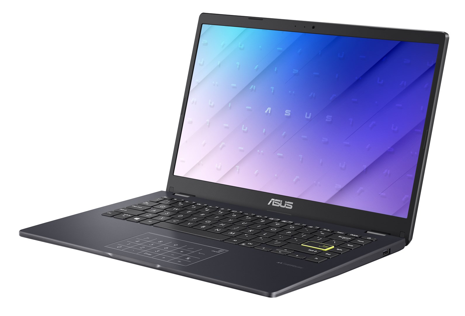 Laptop ASUS E410MA-EK1284 N4020, 14", Intel N4020, 4 GB RAM, 256 GB SSD, i kaltër