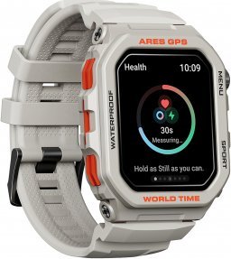 Smartwatch Zeblaze Ares GPS, Alexa, thirrje Bluetooth, i zi