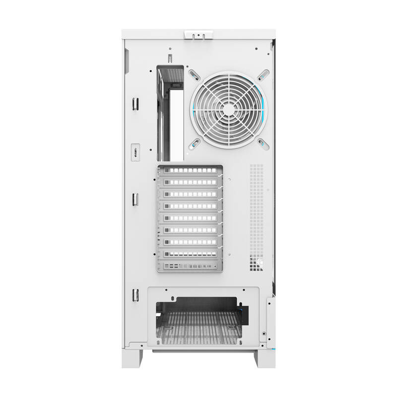 Kuti PC Darkflash DY451L Pro, ATX, xham i temperuar, e bardhë