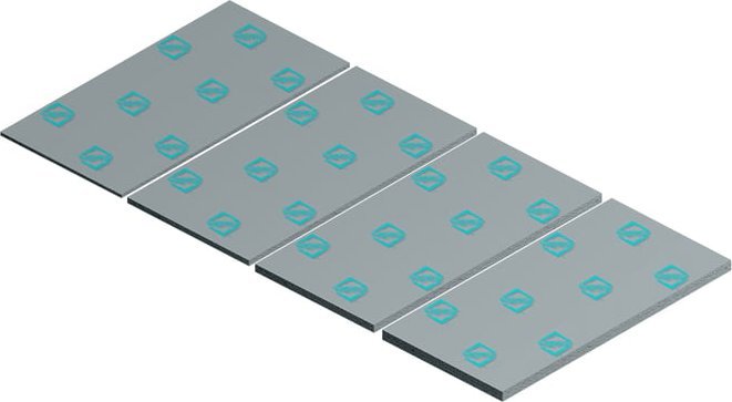 Pad termik Iceberg Thermal DRIFTIce, 13 W/mK, ngjyrë blu