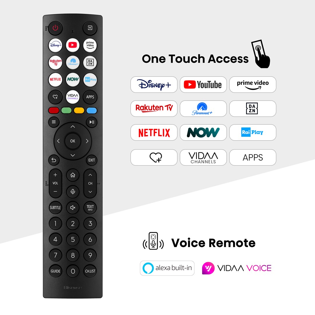 Televizor Hisense 75U6NQ, 75", 4K ULED Mini LED, Smart, i zi