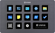 Konsolë portative Ulanzi Stream Deck D200, 14 taste, e zezë