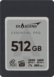 Kartë memorie Exascend Essential Pro CFexpress 4.0 Type A, 256GB, 1650MB/s, VPG400