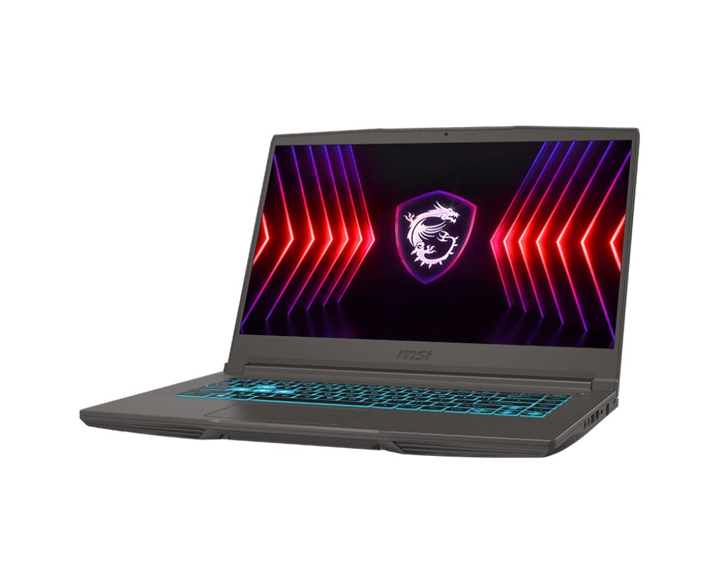 Laptop MSI Thin 15 B13VE-3091XPL, 15.6", Intel Core i5-13420H, 16GB DDR4-3200, 512GB SSD, NVIDIA GeForce RTX 4050 6GB GDDR6, i hirtë i errët