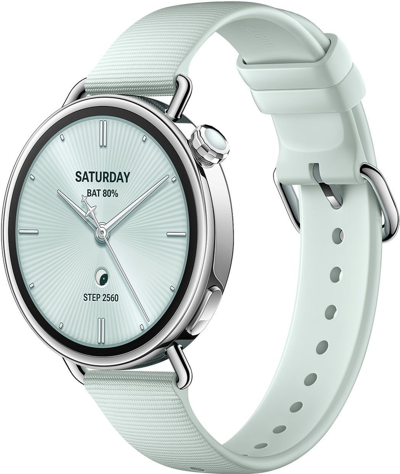 Ora inteligjente Xiaomi Watch S4, 41mm, GPS, Mint Green