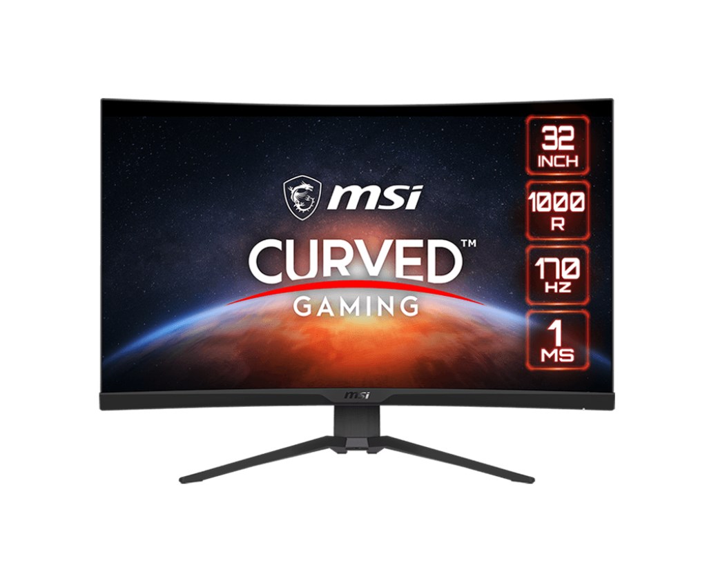 Monitor MSI G322CQP, 31.5", 2560 x 1440, Wide Quad HD, 170 Hz, i zi