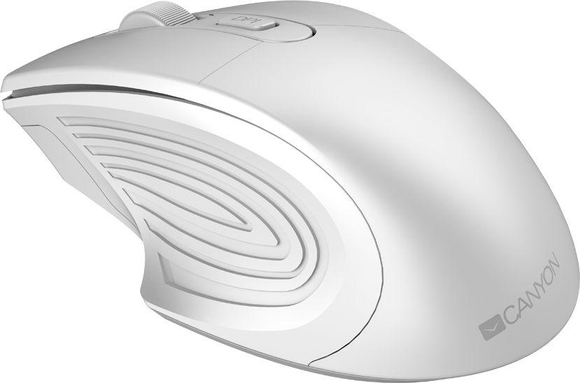 Maus Canyon MW-15, wireless, USB, i bardhë