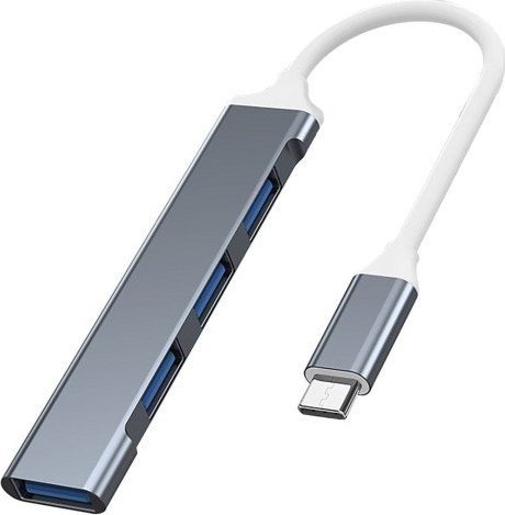 Hub USB Vakoss TC-4125X, 4 porta, USB 2.0, i zi