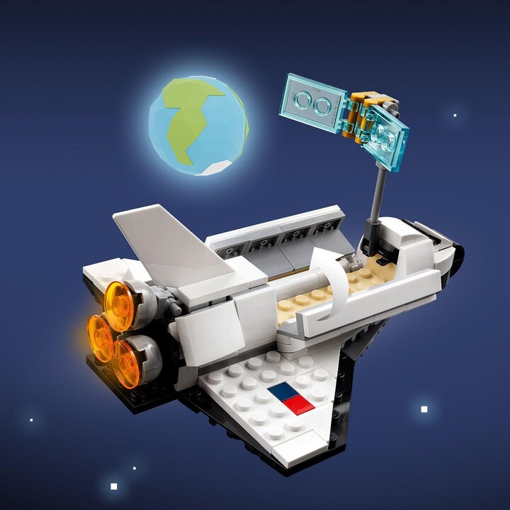 Set LEGO® Creator 31134 Space Shuttle, 144 pjesë