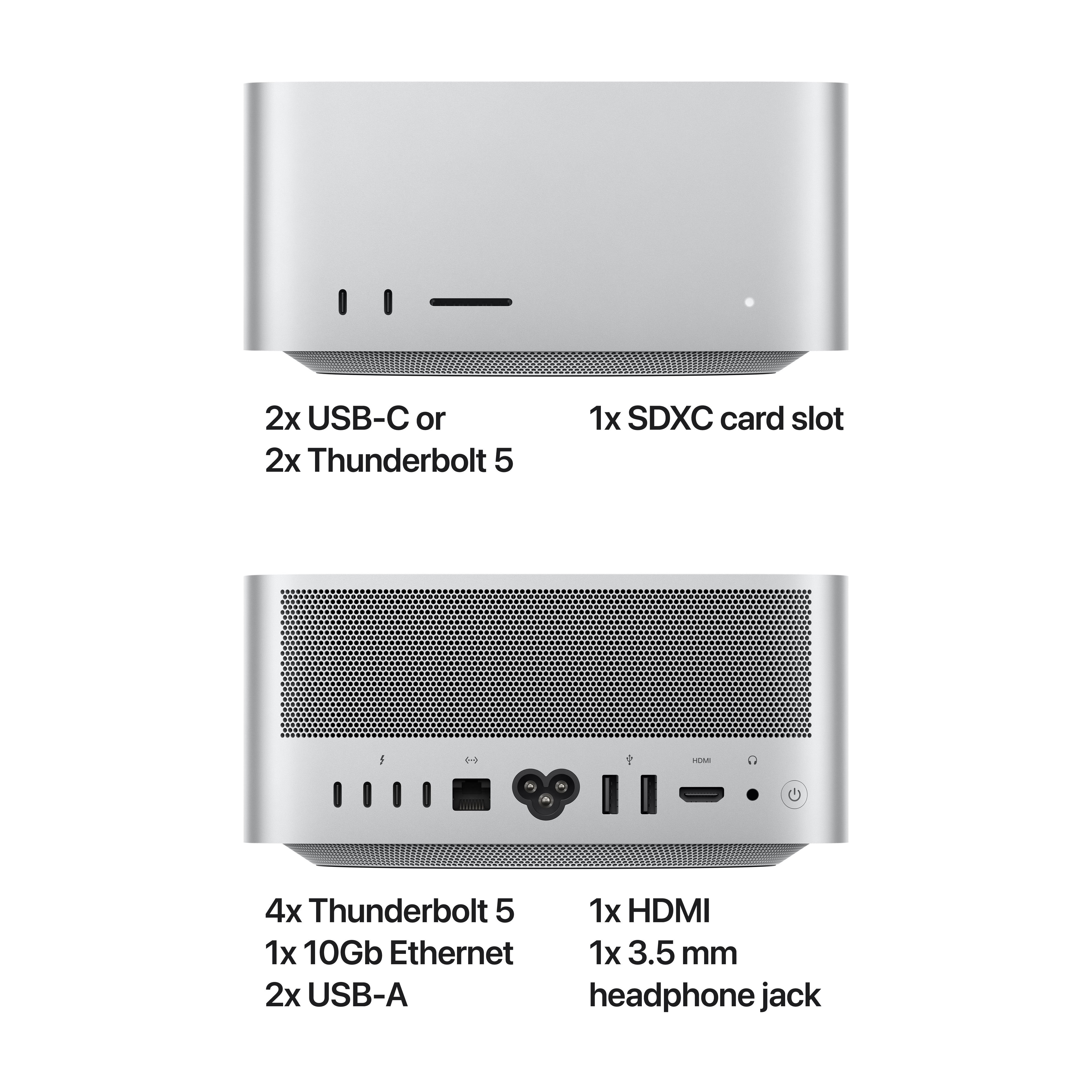 Apple Mac Studio, M3 Ultra, 32-core, 96G, 8TB, 80-core GPU